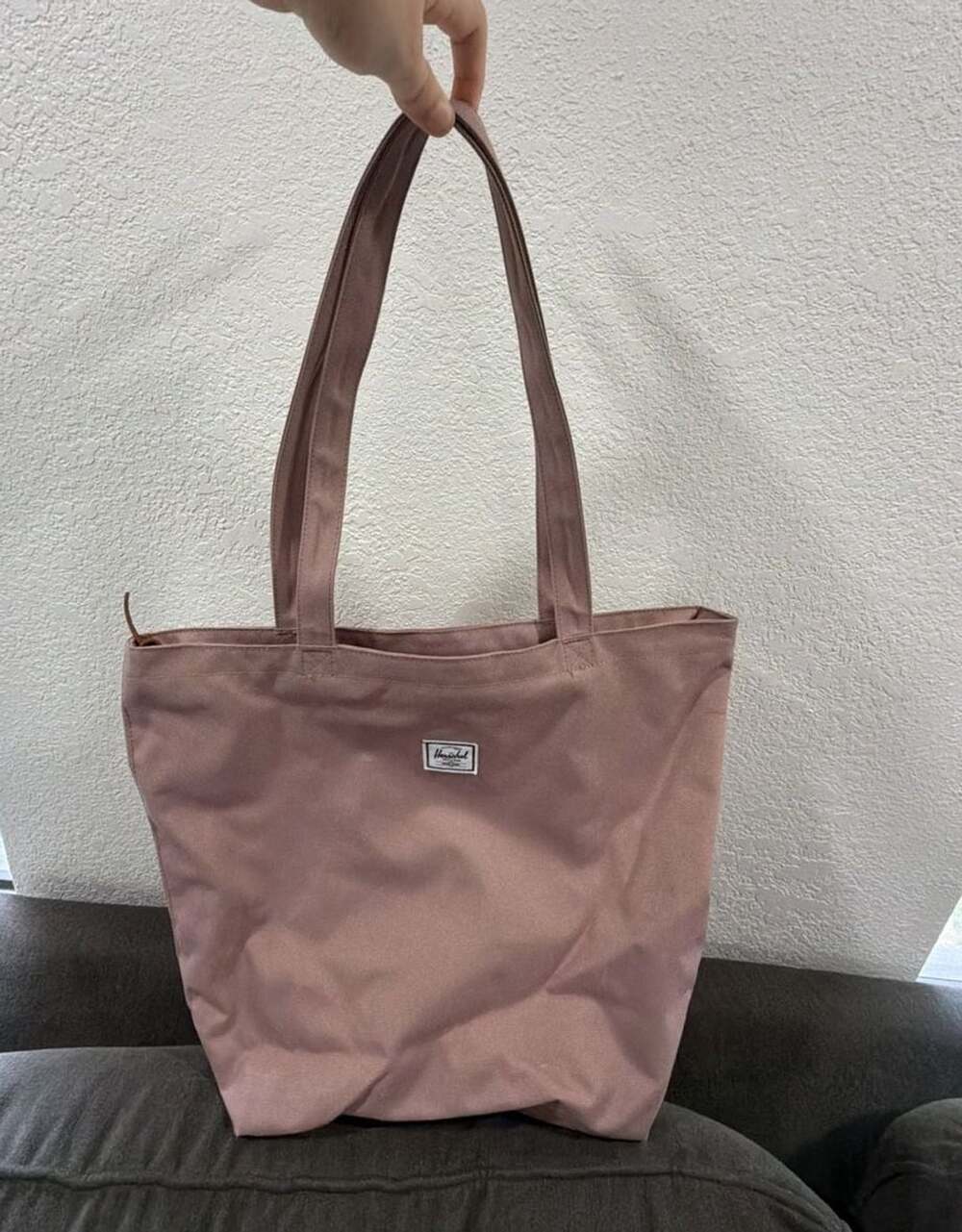 Herschel Supply Co. Mica Tote Bag in Ash Rose Mauve Canvas